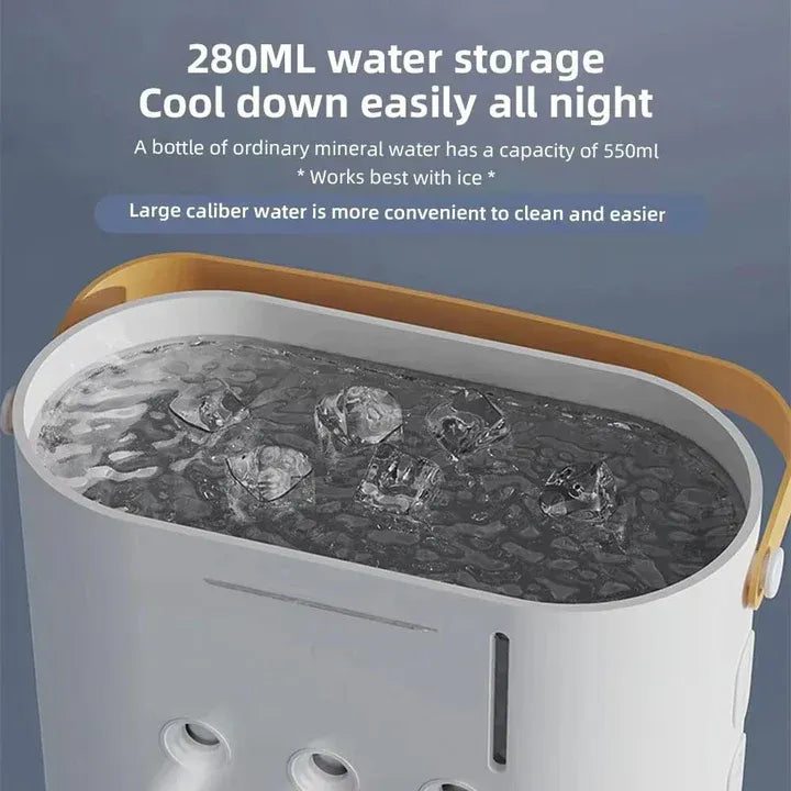 Double Fan Mist Air Cooler