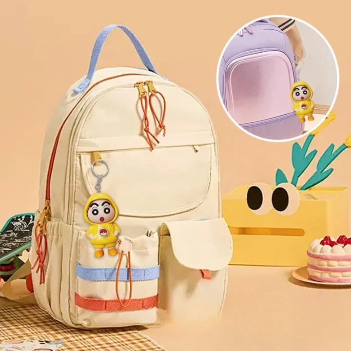 Shinchan Face Rotating Keychain