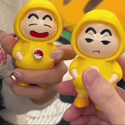 Shinchan Face Rotating Keychain